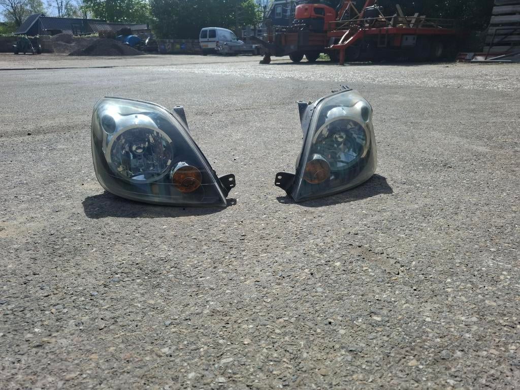 Heldere koplampen voor Ford Fiesta MK6 (2002-2008), Ophalen of Verzenden, Gebruikt, Ford