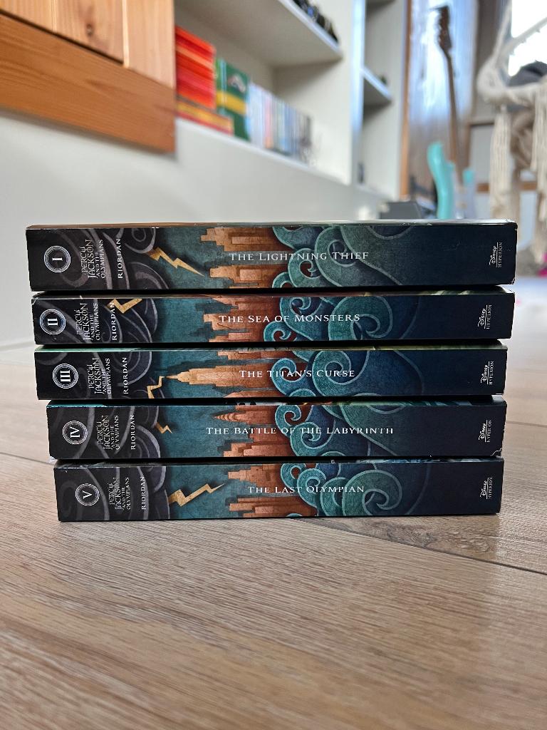 Percy Jackson boeken ( engelstalig ), Ophalen, Zo goed als nieuw, Rick Riordan