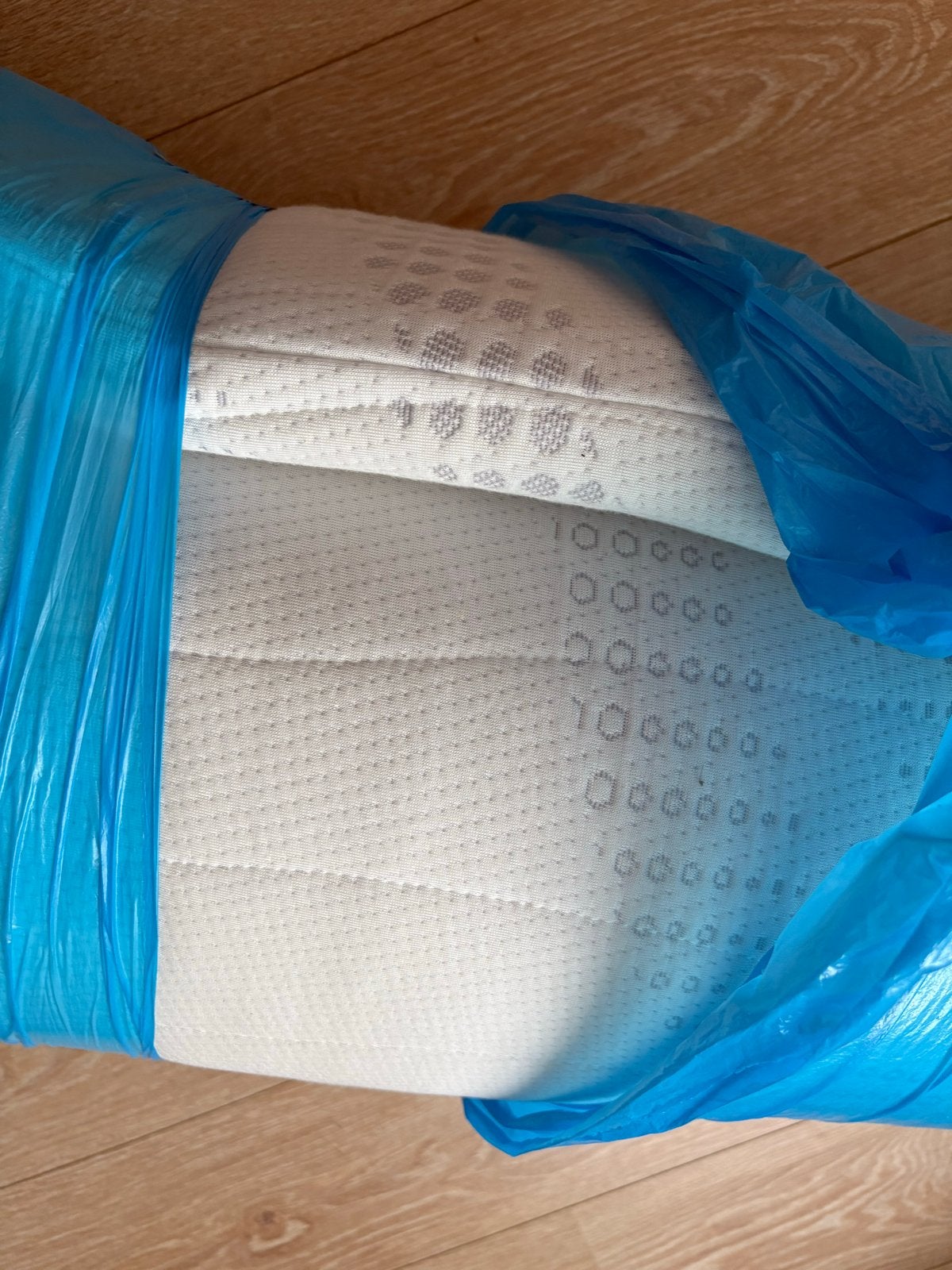 Op maat gemaakt Nasa schuim matras, voor frans bed (caravan), Ophalen, Tweepersoons, 140 cm, Zo goed als nieuw