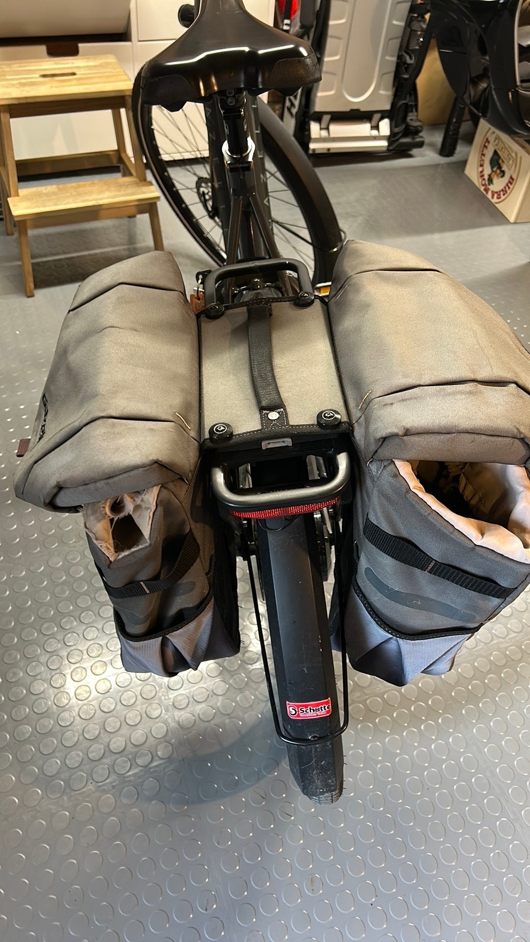 Gazelle fietstas met MIK systeem, Fietsen en Brommers, Fietsaccessoires | Fietstassen, Ophalen of Verzenden, Gebruikt
