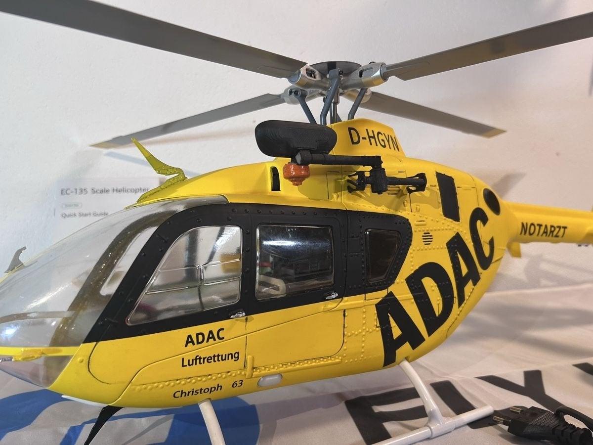 Flywing EC135 450L RC-helikopter met GPS – schaalmodel, Ophalen of Verzenden