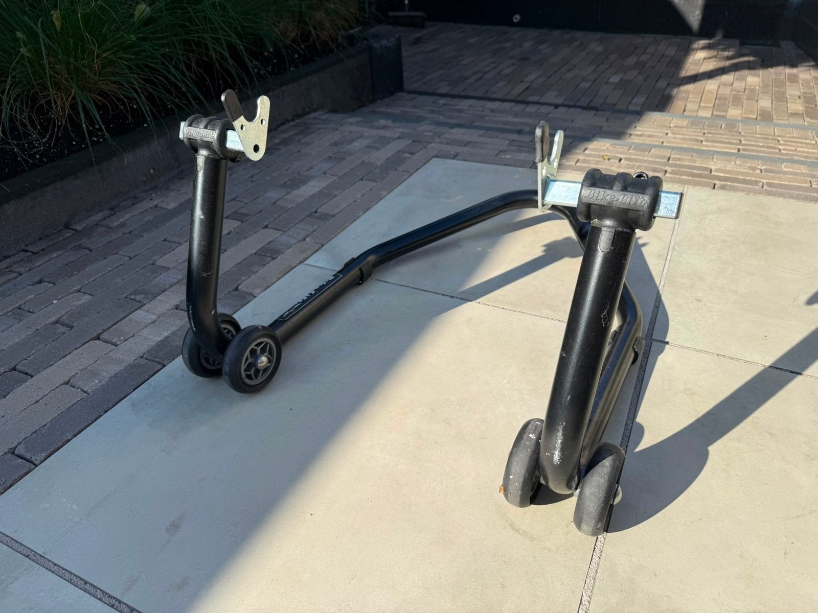 Bike-Lift Motorfiets paddockstand voor en achter, Ophalen of Verzenden, Gebruikt