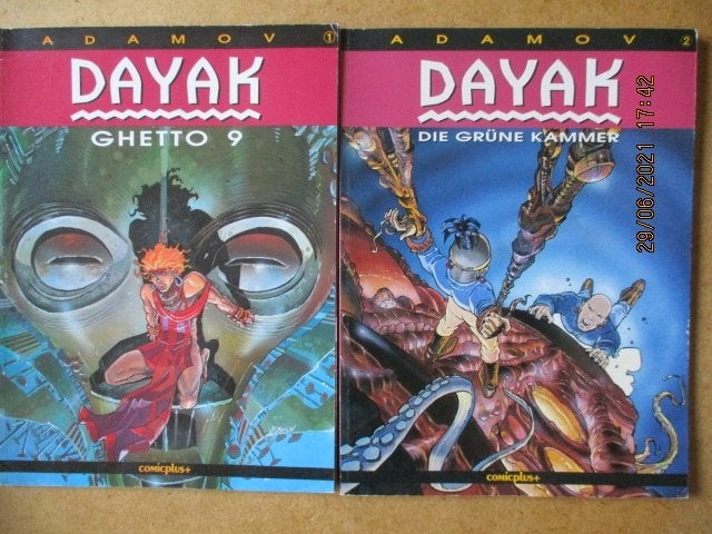 adv4808 dayak duits, Eén stripboek, Ophalen, Gelezen