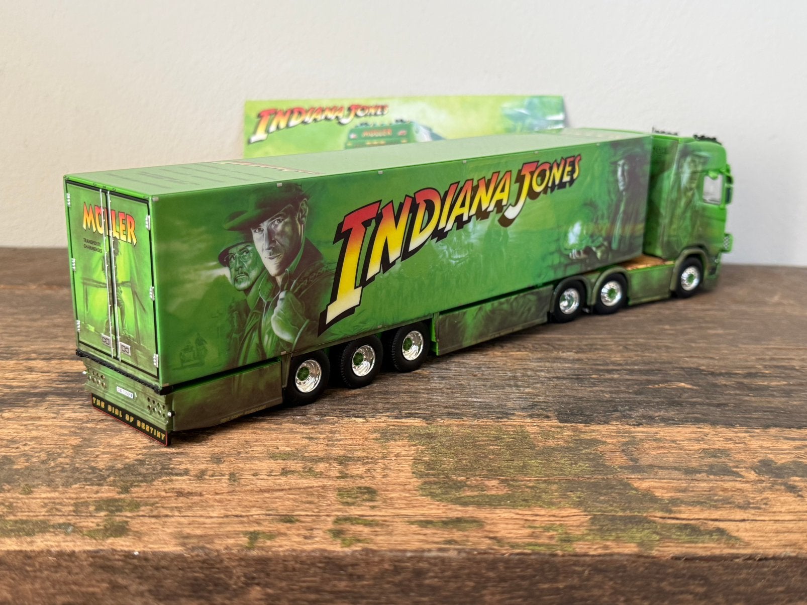 Tekno - Scania next gen Müller, Ophalen of Verzenden, Zo goed als nieuw, Bus of Vrachtwagen, Tekno