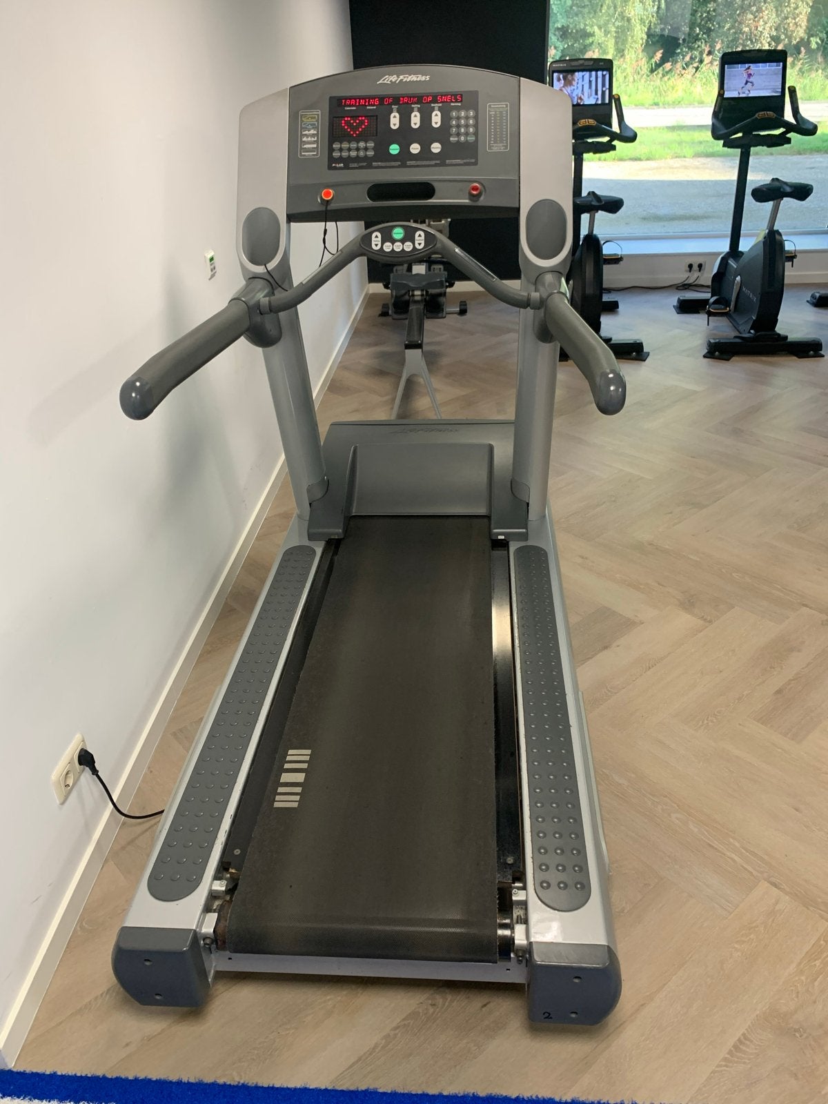 Professionele Life Fitness 95Ti Silver Line Loopband, Ophalen, Gebruikt, Benen
