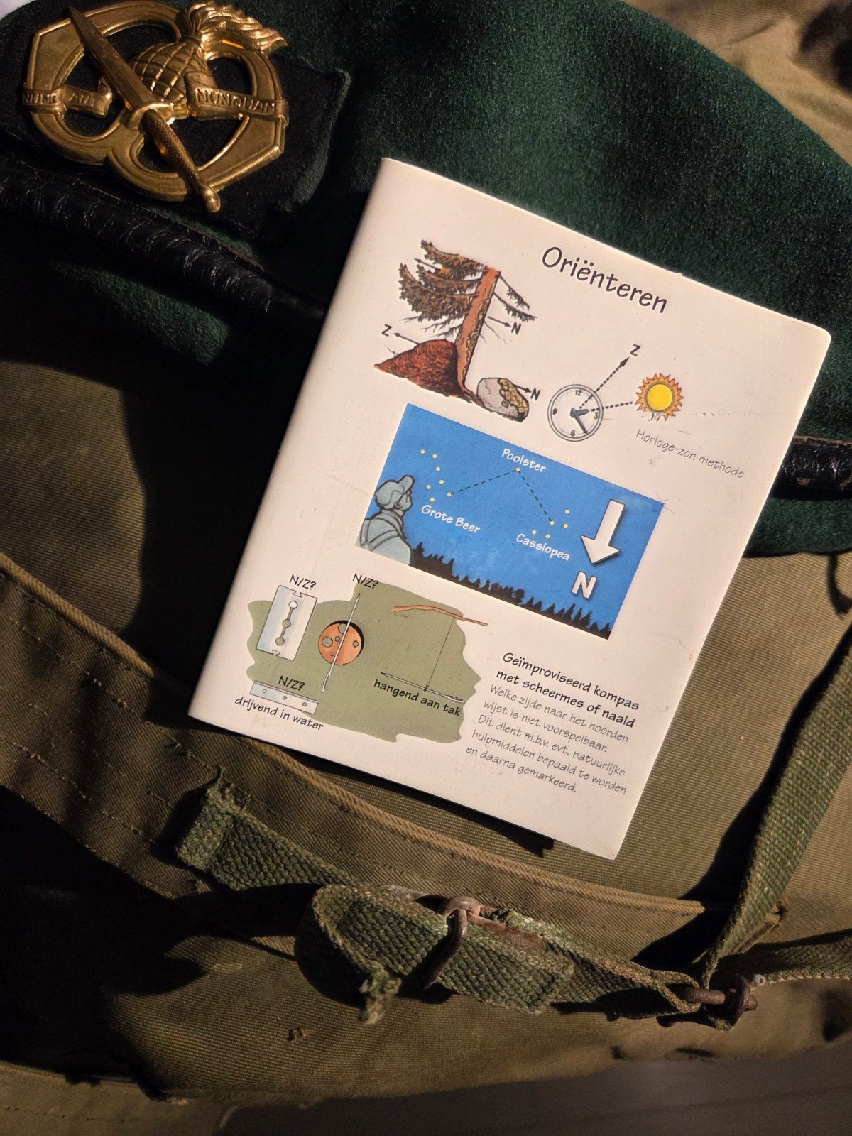 Survivalgidsje KCT Jaren '90 commando S.E.R E, Verzamelen, Ophalen of Verzenden, Landmacht, Nederland
