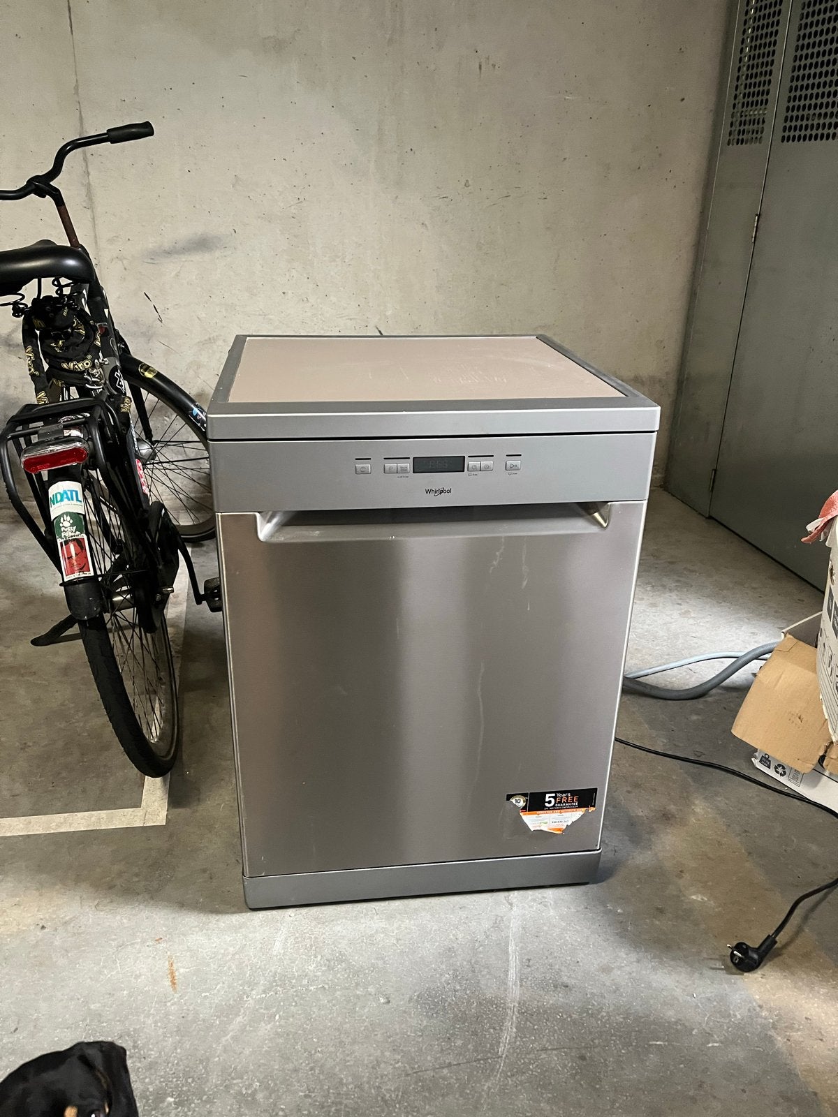 Whirlpool onderbouw vaatwasser - 2 jaar oud, Gebruikt, 60 cm of meer, Eco programma, Ophalen of Verzenden