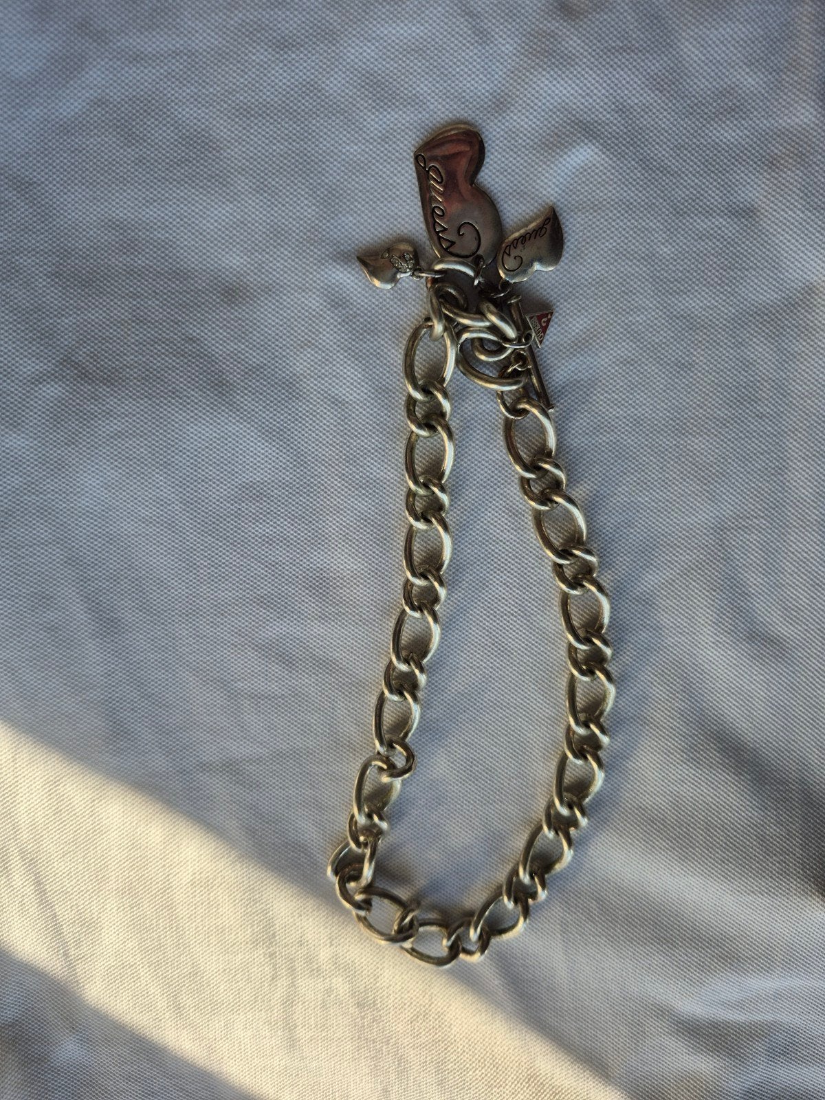 Guess ketting, Overige materialen, Gebruikt, Met strass, Ophalen of Verzenden