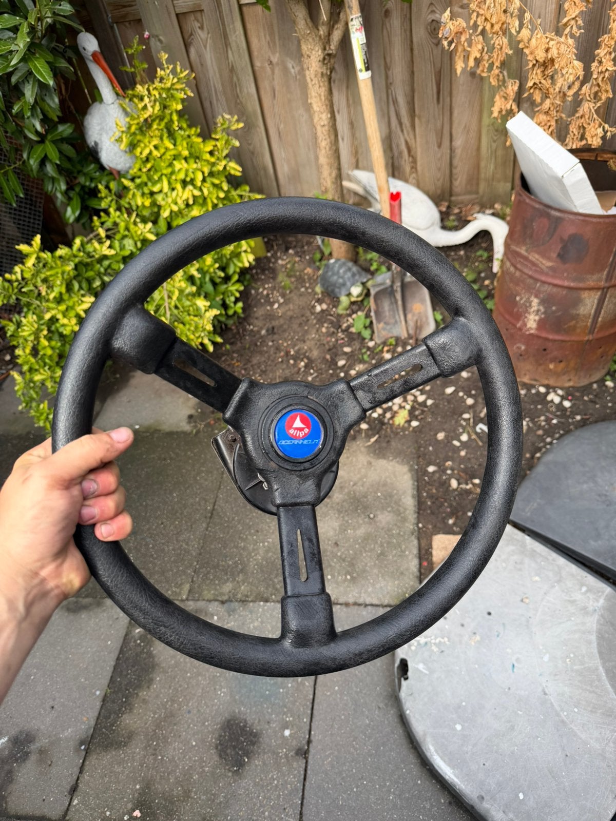 Allpa stuur voor boot, Watersport en Boten, Ophalen, Motor en Techniek, Motorboot