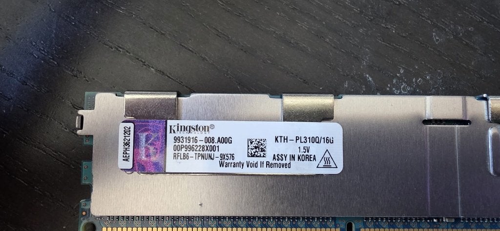 128GB DDR3 ECC Registered Server RAM – 816GB – PC3L-8500R, Gebruikt, Server, DDR3, Ophalen of Verzenden