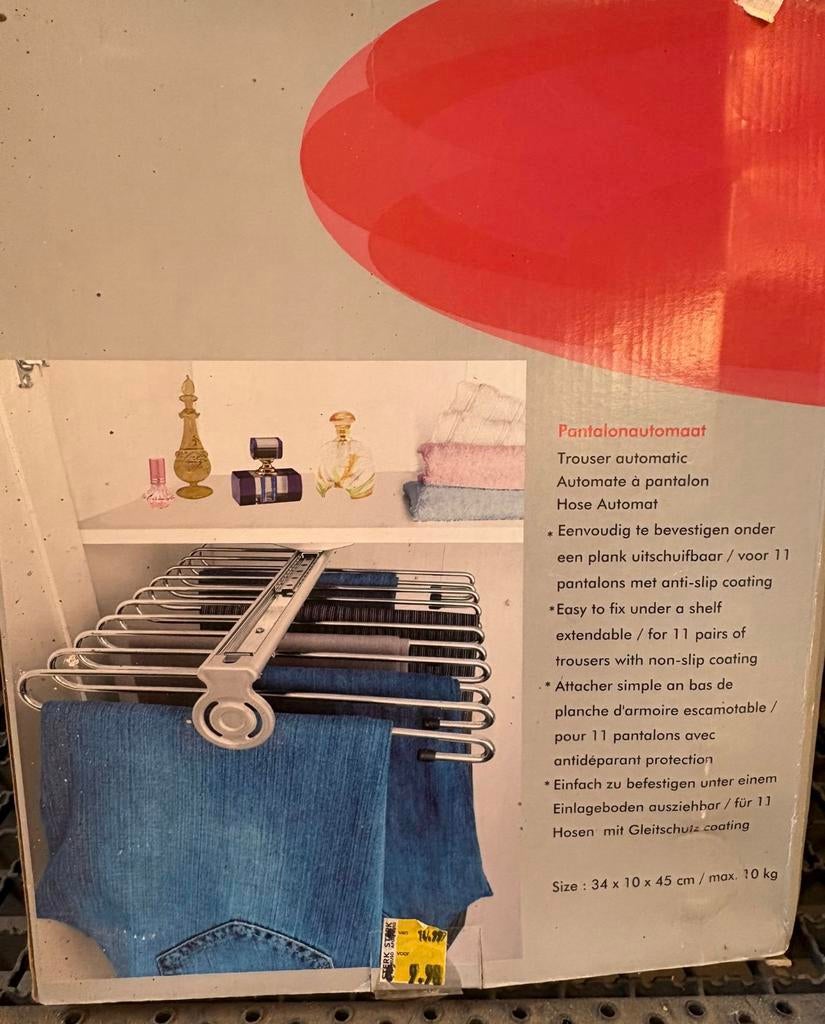 Pantalon rekhouder nieuw, Ophalen of Verzenden, Zo goed als nieuw, Zwart, Lang
