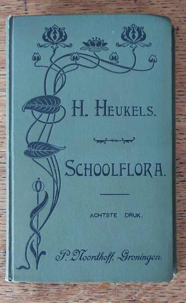 Schoolflora, biologieboek, 1899, Gelezen, VWO, Biologie, Ophalen of Verzenden