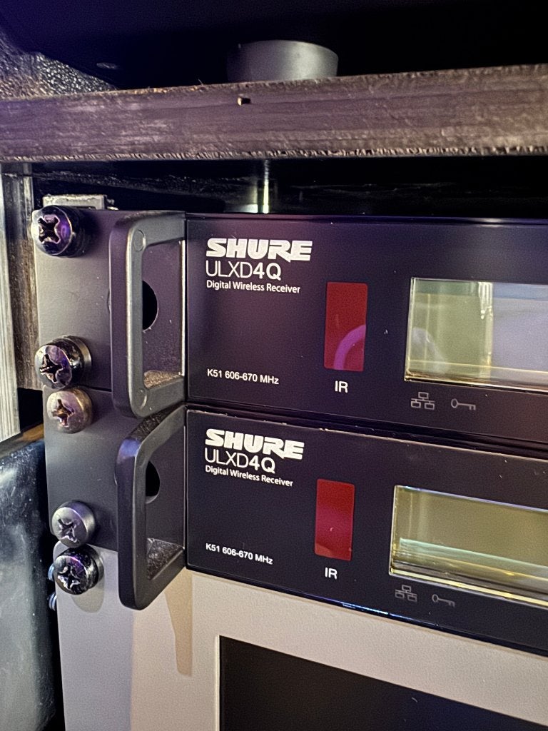 Shure ULX-D + 8x DPA 4488 CORE + A&H SQ5 + AR2412, Muziek en Instrumenten, Microfoons, Ophalen, Gebruikt, Overige typen, Draadloos