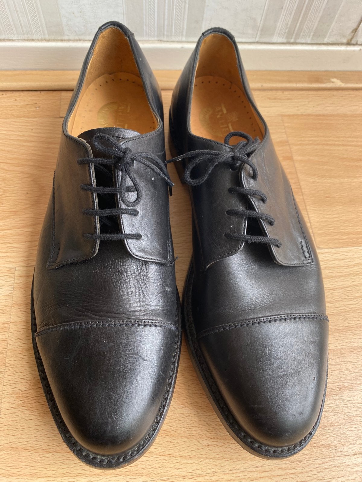 Van Lier  merk herenschoenen maat 45-45,5, Ophalen of Verzenden, Zo goed als nieuw, Zwart