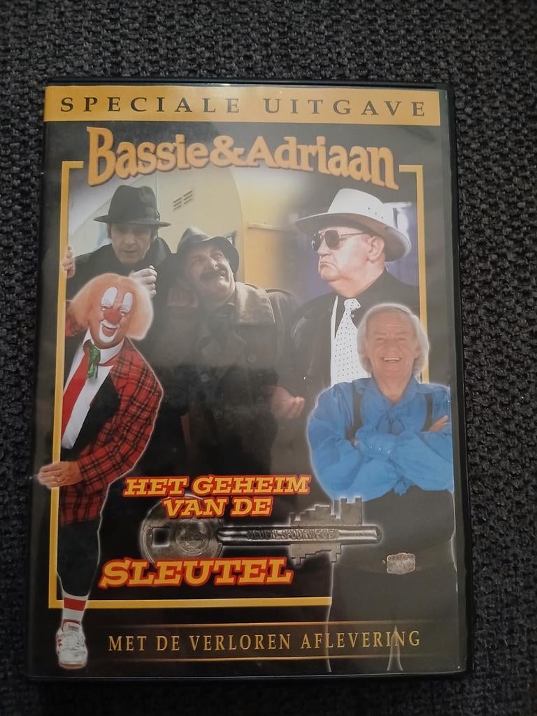 Bassie & Adriaan: Het Geheim van de Sleutel (DVD), Alle leeftijden, Ophalen, Gebruikt, Actie en Avontuur