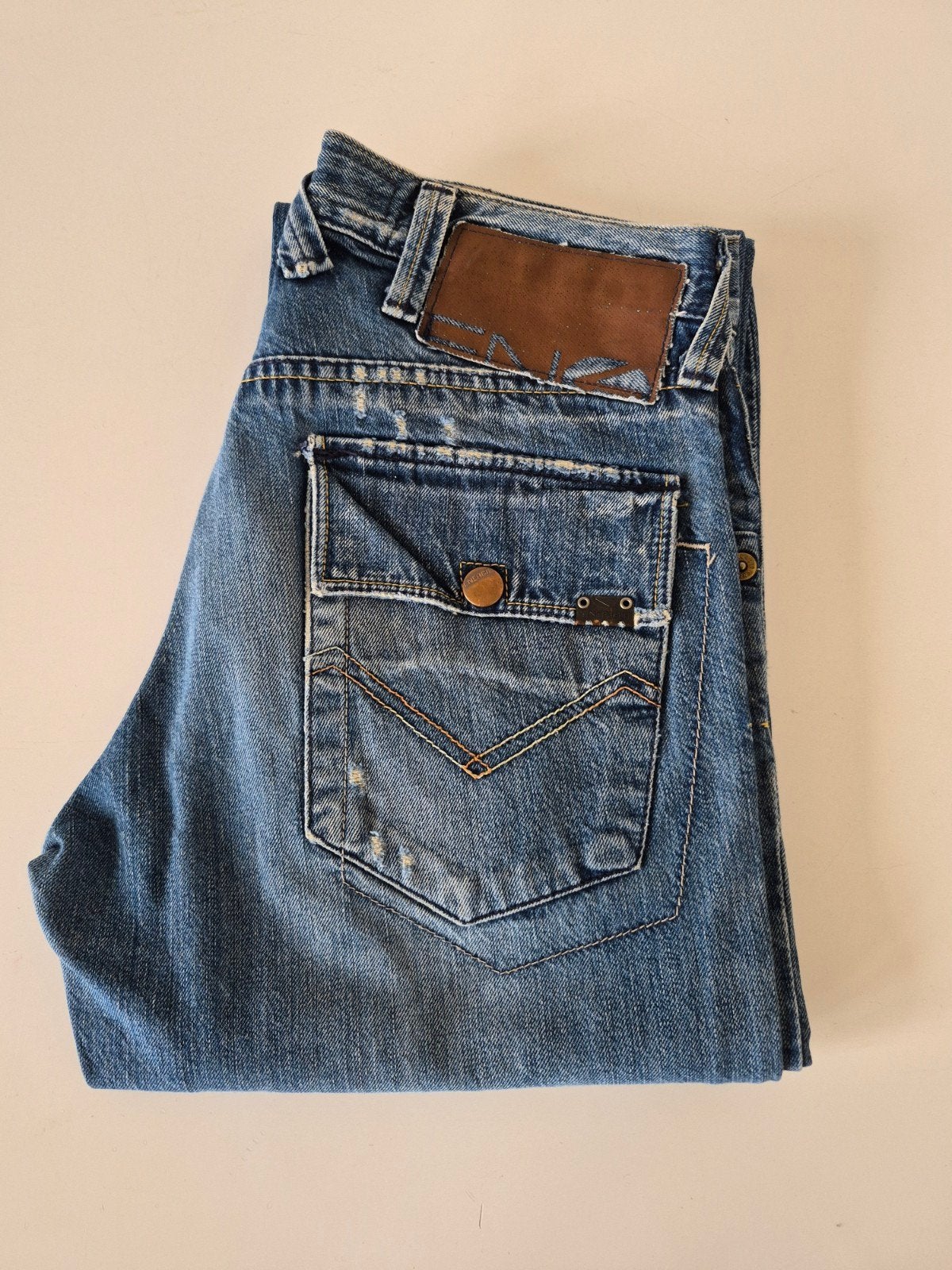 Y2K Energie Kirk jeans W29 L34, Kleding | Heren, Energie, Blauw, W32 (confectie 46) of kleiner, Ophalen of Verzenden