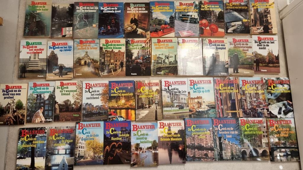 Diverse Baantjer boeken, Ophalen of Verzenden, Gelezen, A.C. Baantjer