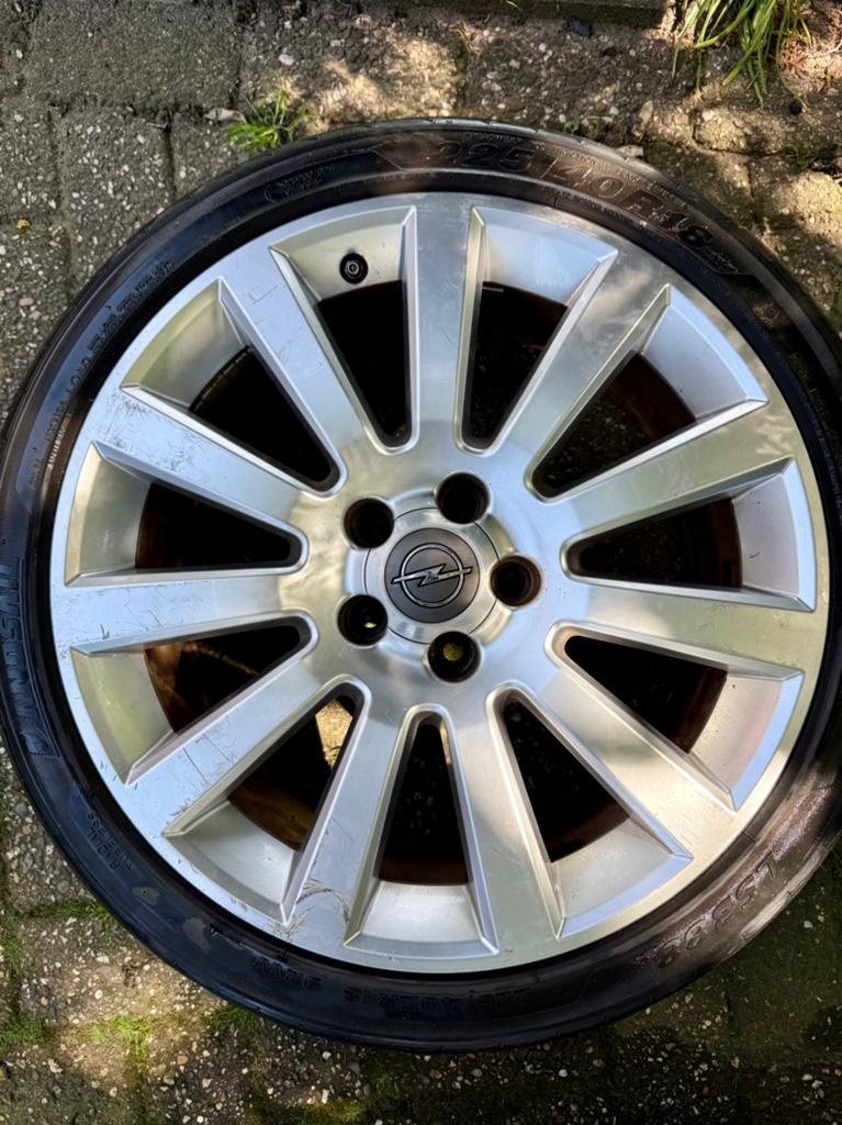 5x110 18” velgen “speedline” opel / Saab / alfa, 18 inch, Gebruikt, Velg(en), Ophalen of Verzenden