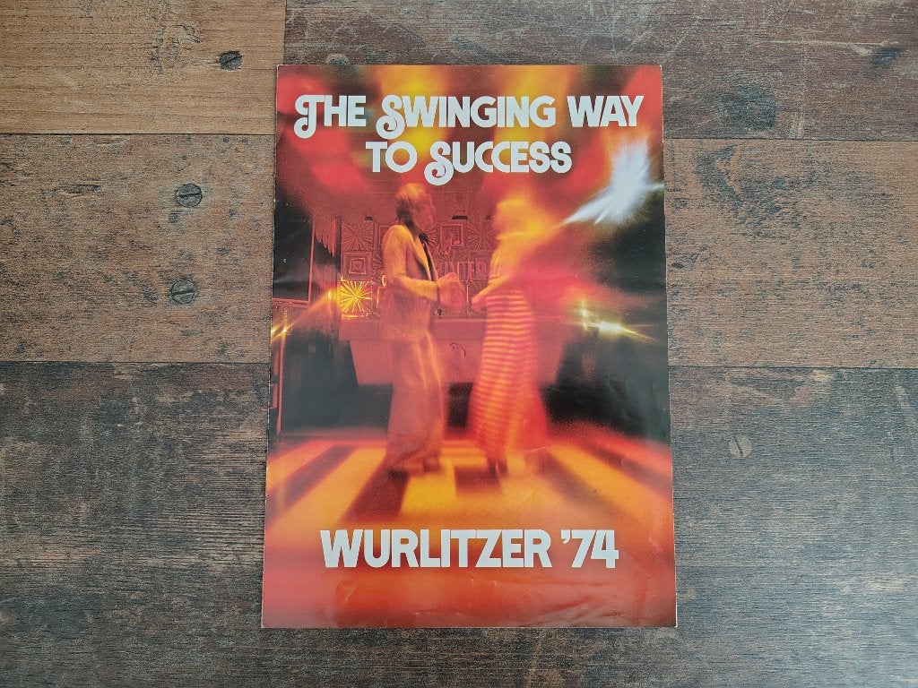 Folder: Wurlitzer Programma (1974) jukebox, Verzenden, Gebruikt, 1950 tot 1960, Seeburg