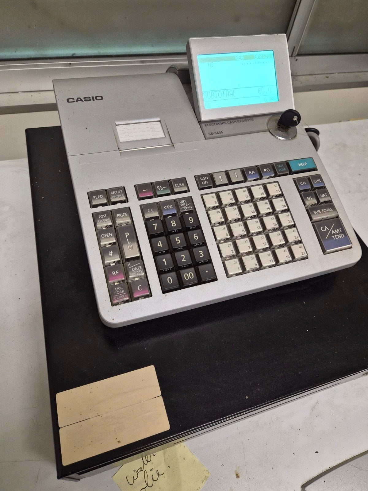 Casio SE-S400 Kassa met Kassalade, Diversen, Ophalen, Gebruikt