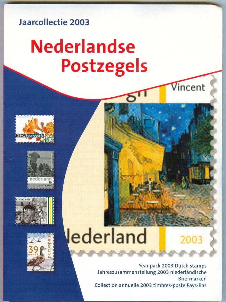 Jaarcollectie postzegels Nederland postfris compleet 2003, Postzegels en Munten, Postzegels | Nederland, Verzenden, Na 1940, Postfris