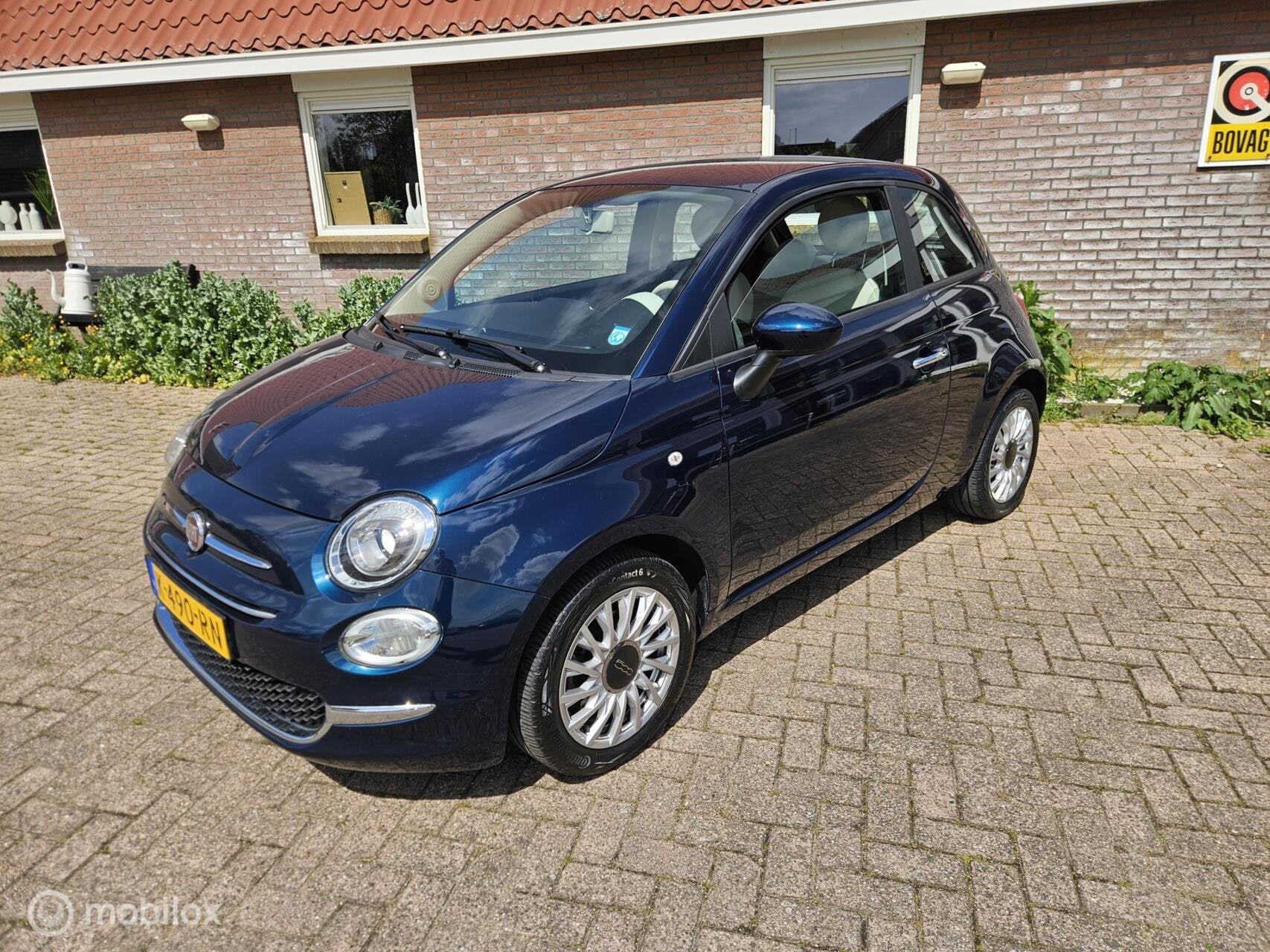 Fiat 500 1.0 Hybrid Lounge, Auto's, Euro 6, Origineel Nederlands, Start-stop-systeem, Handgeschakeld