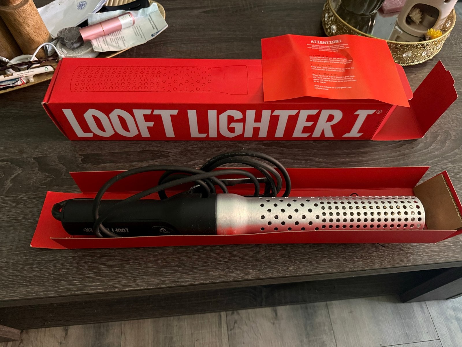 Loof Lighter I - Elektrische Houtskoolaansteker, Ophalen, Zo goed als nieuw