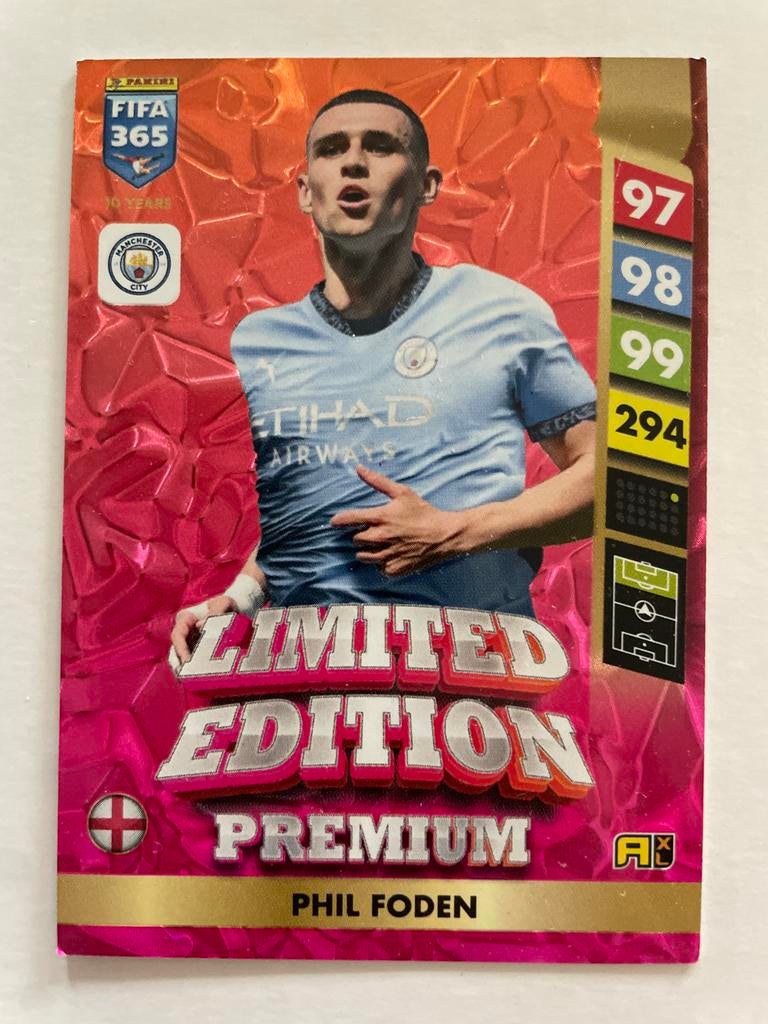 24 kaarten Panini FIFA 365 Adrenalyn XL 2024 Voetbal Kaarten, Verzenden, Zo goed als nieuw, Buitenlandse clubs, Spelerskaart