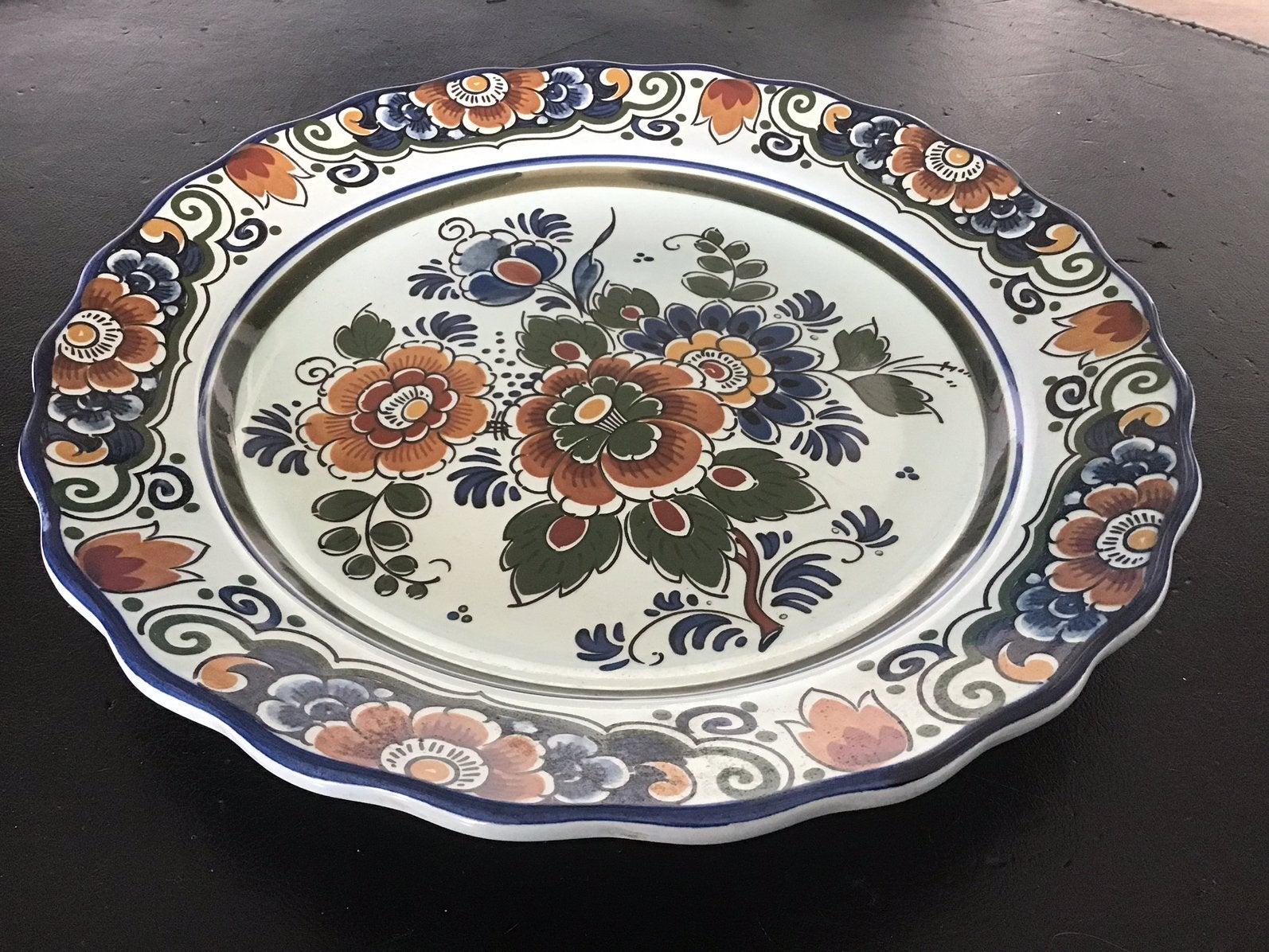 Bord Delft Hand geschilderd, Antiek en Kunst, Ophalen of Verzenden