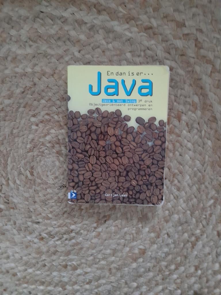 JAVA boek, Ophalen of Verzenden, Gelezen, Programmeertaal of Theorie