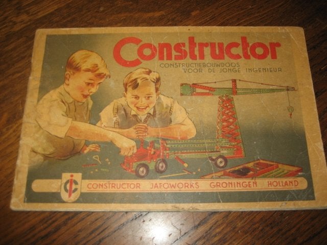 OUDE CONSTRUCTOR HANDLEIDING, Ophalen of Verzenden