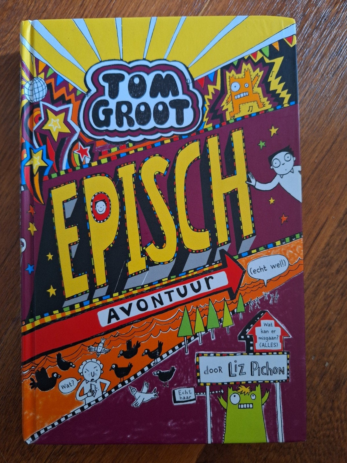 Tom Groot: Episch Avontuur - door Liz Pichon, Ophalen of Verzenden, Zo goed als nieuw, Liz Pichon, Fictie