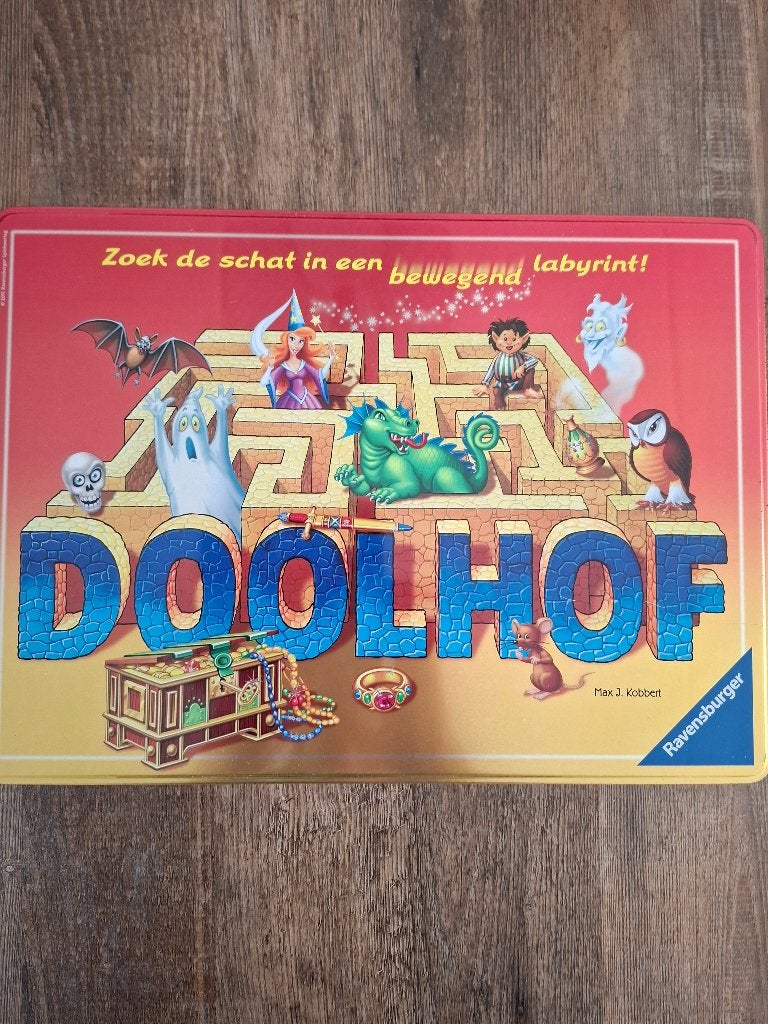 Doolhof, gezelschapsspel, Drie of vier spelers, Ophalen of Verzenden, Zo goed als nieuw, Ravensburger