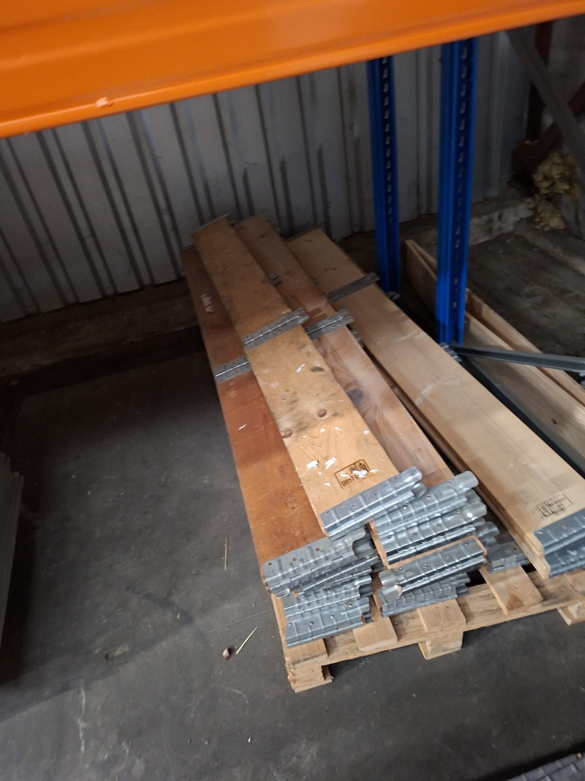 Houten pallet rand 120x80cm en 140x80cm - Diverse afmetingen, Ophalen, Gebruikt, 25 tot 50 mm, Plank