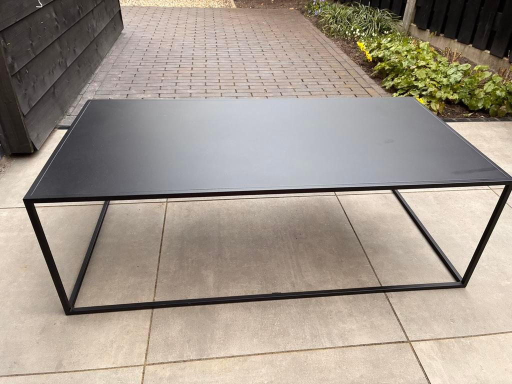 Stalen salontafel - Table du Sud, Ophalen, 100 tot 150 cm, 50 tot 100 cm, Zo goed als nieuw