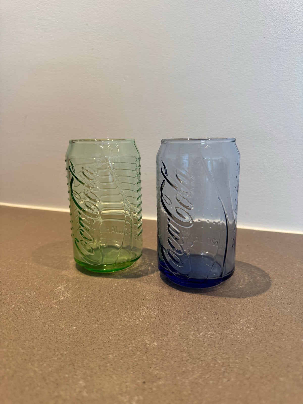 Coca Cola Limited Edition Glazen - Set van 2, Ophalen, Zo goed als nieuw