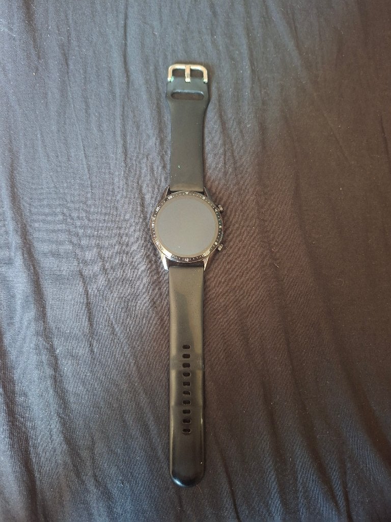 Huawei watch gt2, Sieraden, Tassen en Uiterlijk, Smartwatches, GPS, Gebruikt, Zwart, Ophalen of Verzenden