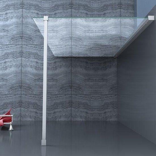 Inloopdouche / Douchewand - 110x200 - Chroom Profiel, Ophalen, 100 tot 150 cm, 200 cm of meer, Overige typen
