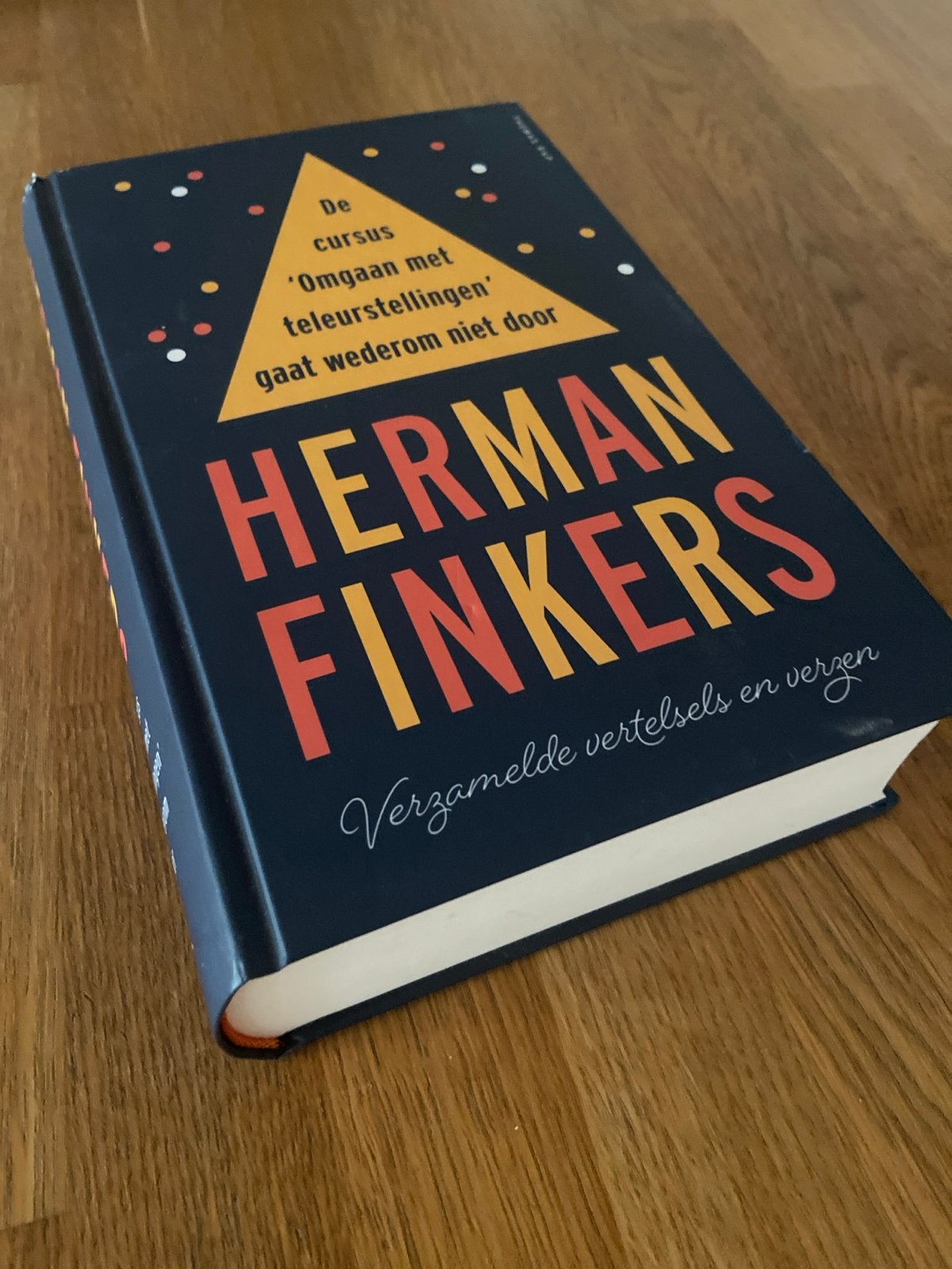 Herman Finkers - De cursus 'Omgaan met teleurstellingen', Ophalen of Verzenden, Zo goed als nieuw, Nederland