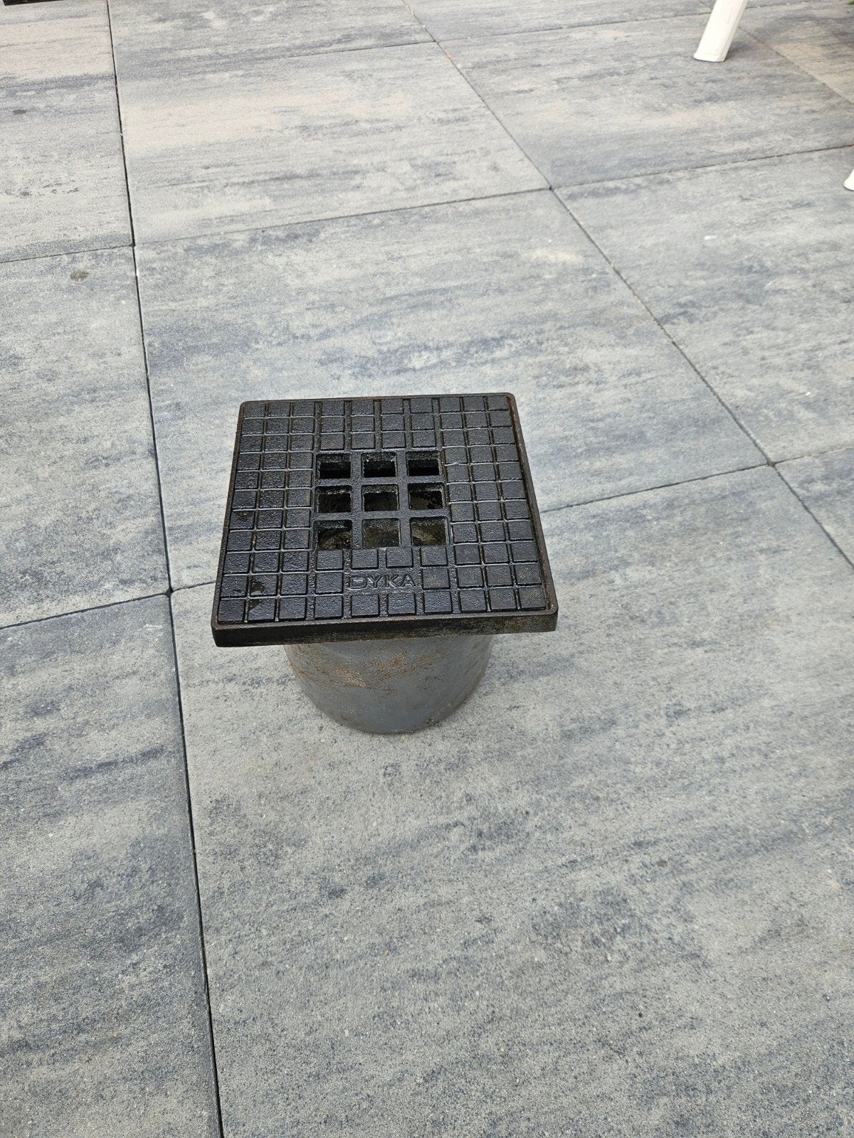 Gietijzeren afvoerputje, Ophalen of Verzenden, Minder dan 2 meter, 80 mm of meer, Overige materialen
