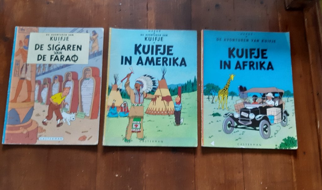 Kuifjes, Gelezen, Complete serie of reeks, Ophalen of Verzenden, Herge