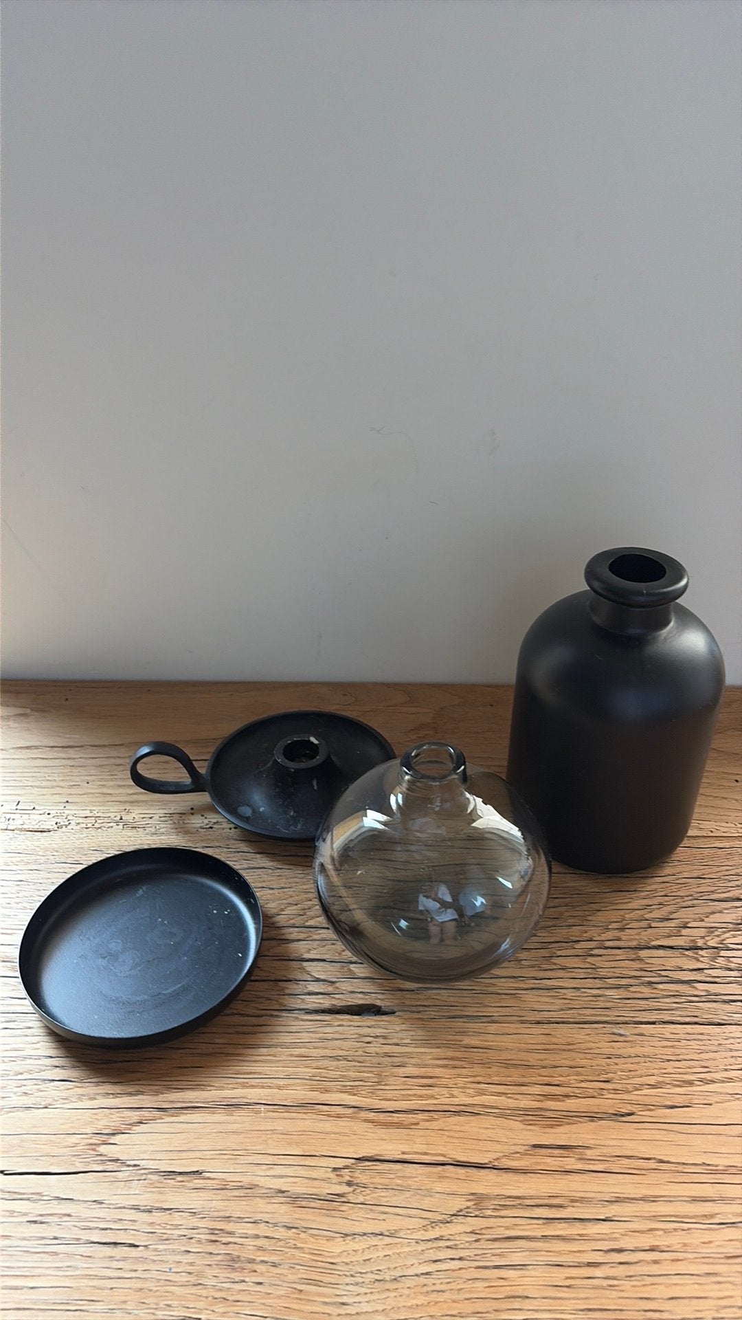 Leuke zwarte woonaccessoires, Ophalen of Verzenden, Zo goed als nieuw, Zwart