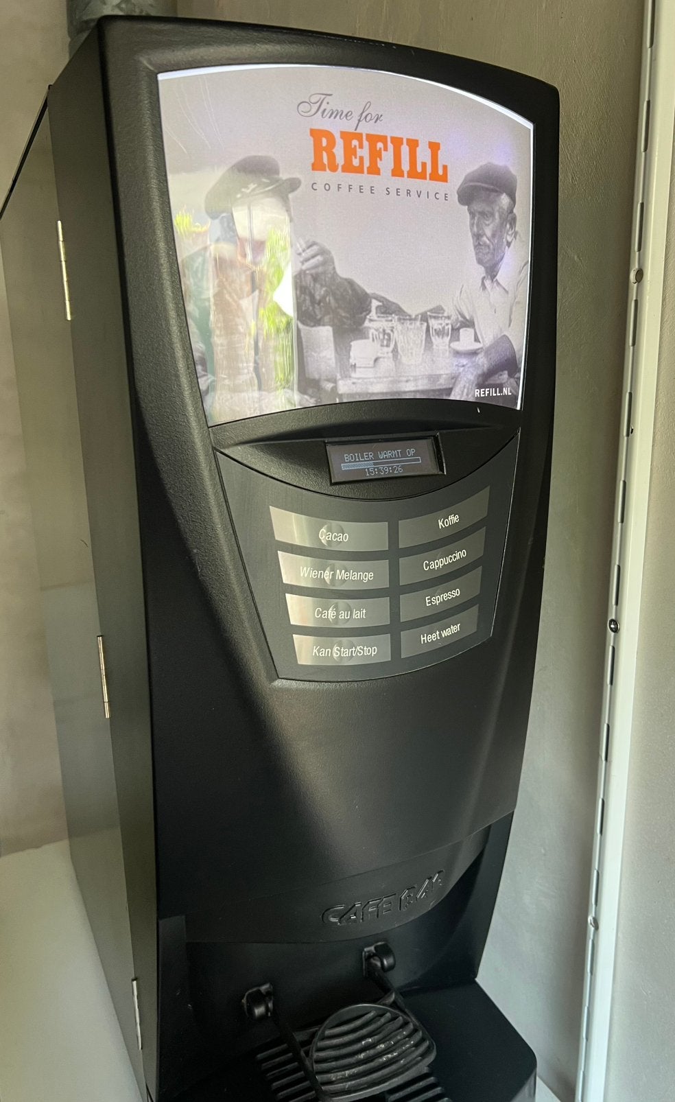 Cafe Bar koffieautomaat, Ophalen, Zo goed als nieuw