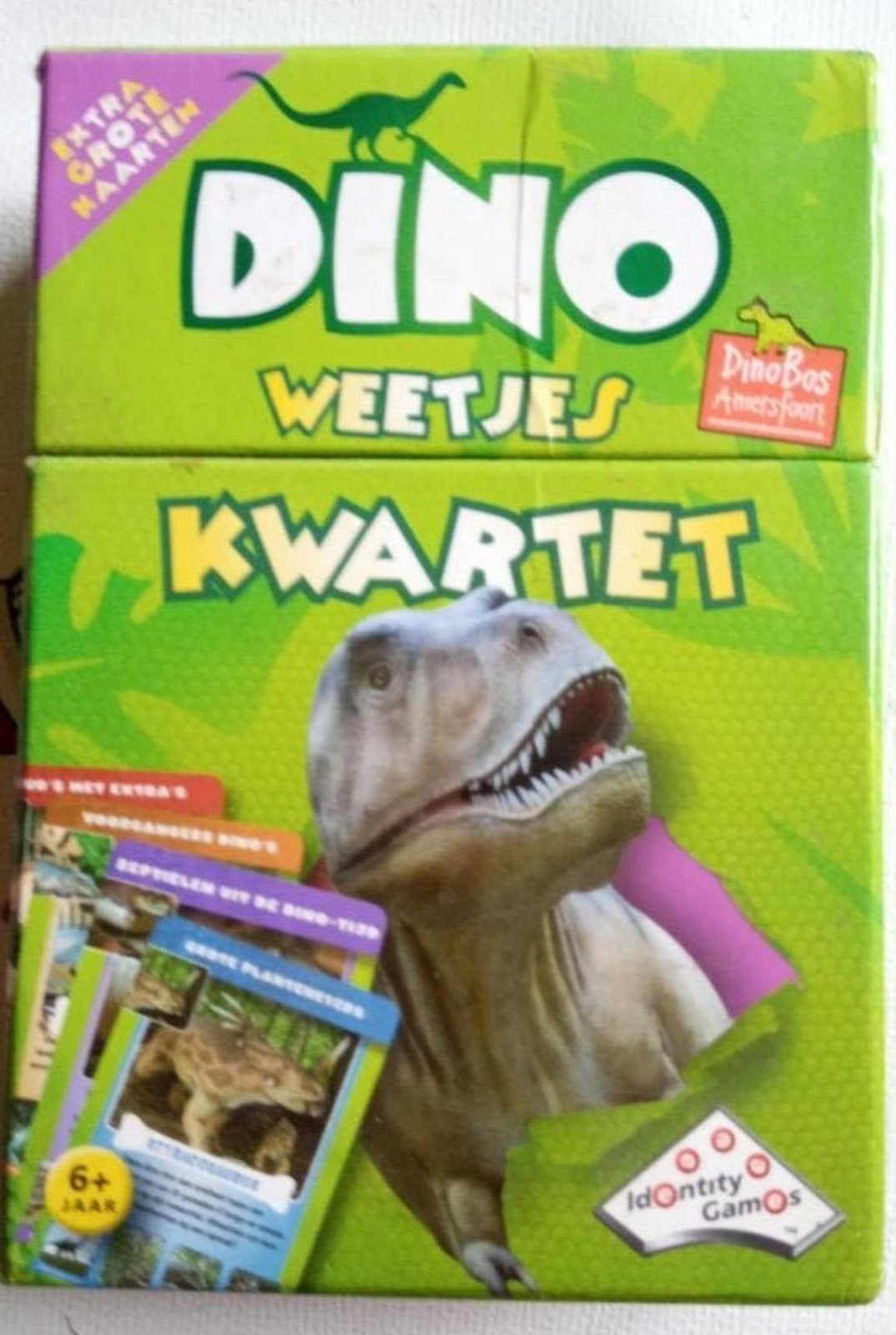 Dino Weetjes Kwartjes, Drie of vier spelers, Ophalen of Verzenden, Zo goed als nieuw, Identity Games International BV