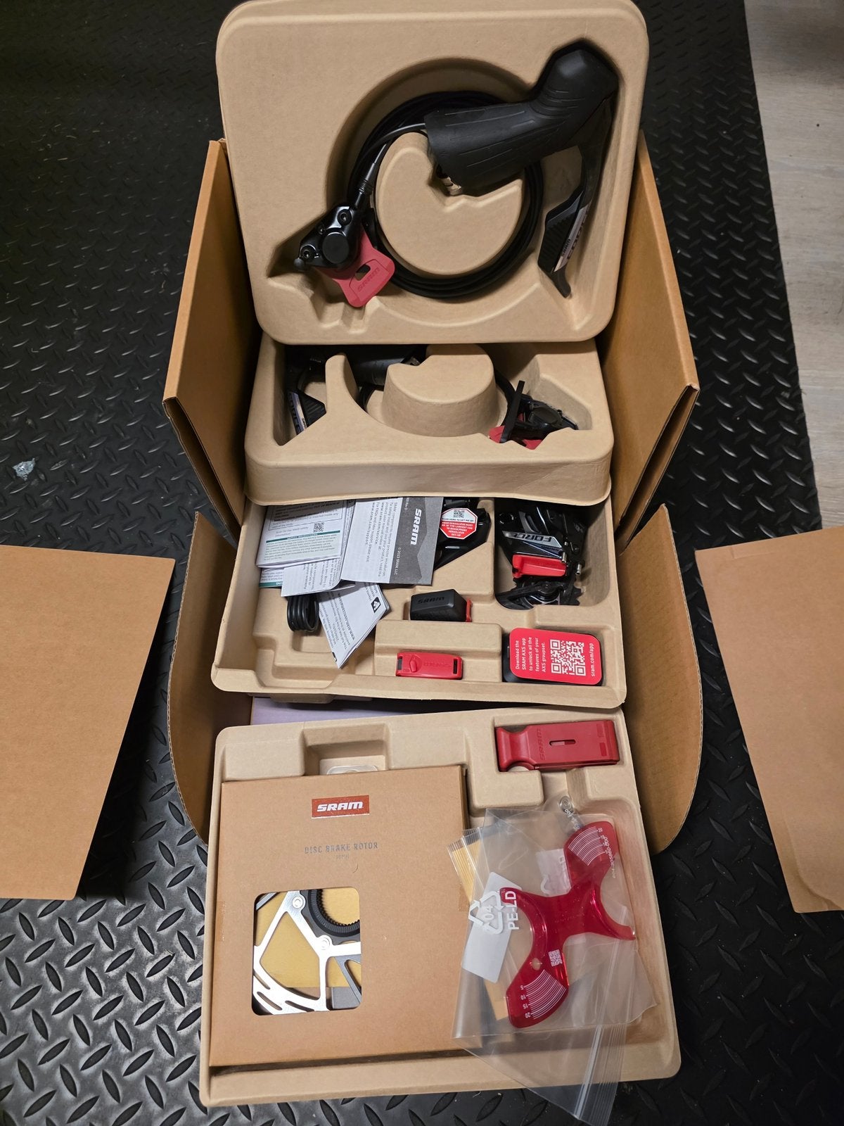 Sram Force E1 2x12 upgradeset, Fietsen en Brommers, Fietsonderdelen, Ophalen, Nieuw, Remmen
