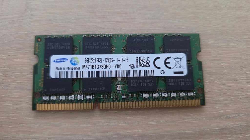 Samsung M471B1G73QH0-YK0 | 8GB DDR3 SO-DIMM | Low Voltage, Computers en Software, RAM geheugen, Nieuw, Laptop, 8 GB, DDR3, Ophalen of Verzenden