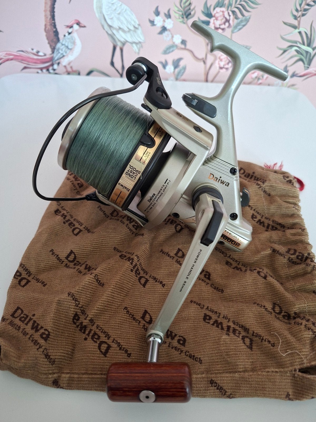Daiwa Tournament SS9000 longbeam *zgan*, Watersport en Boten, Ophalen of Verzenden, Zo goed als nieuw, Molen