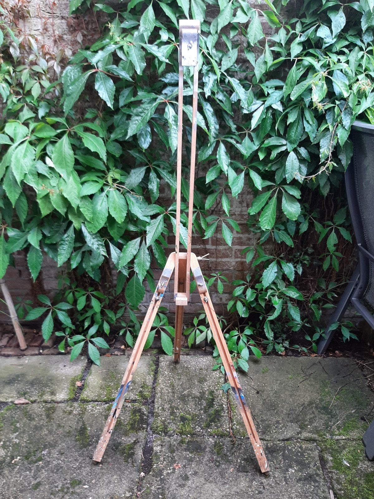 Houten schildersezel, inklapbaar, Ophalen of Verzenden, Gebruikt, Ezel