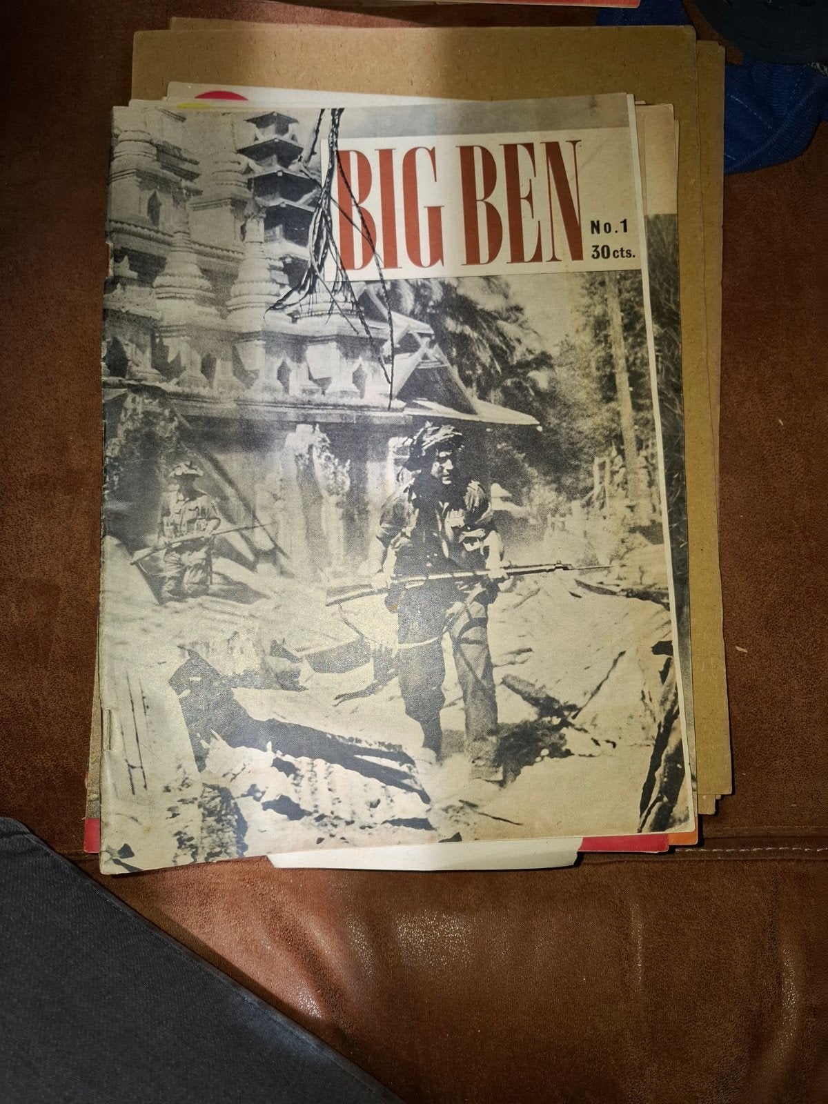 Oorlogstijdschriften Big Ben, Ophalen, Tweede Wereldoorlog, Gelezen, Algemeen