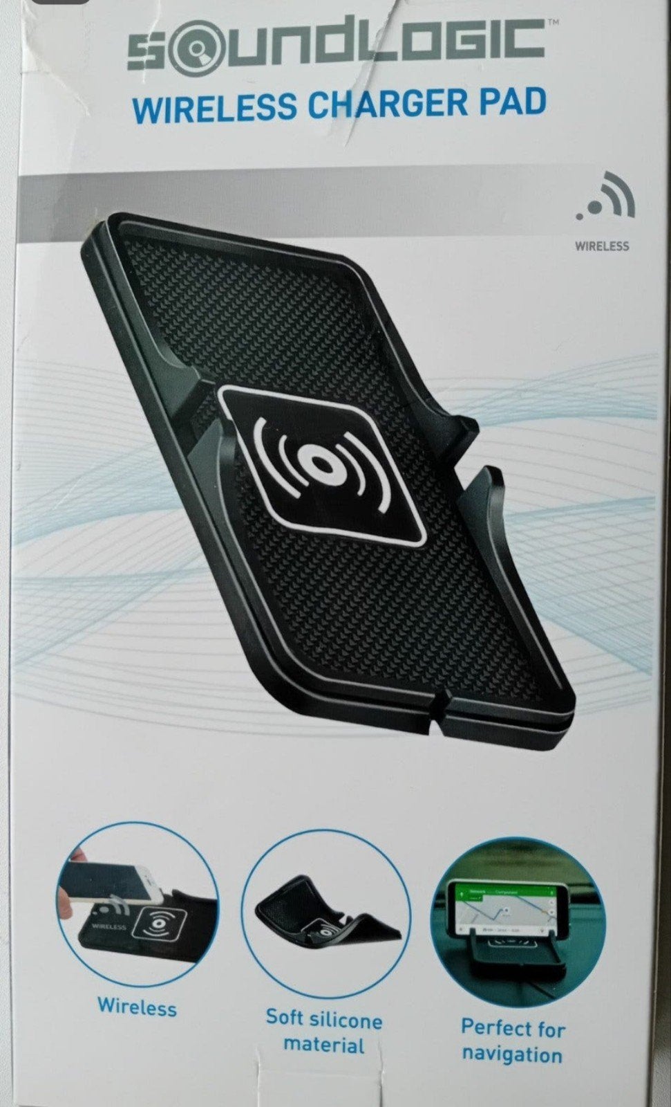 Soundlogic Draadloze Oplader Voor Smartphone. Nieuw, Ophalen, Nieuw, Auto
